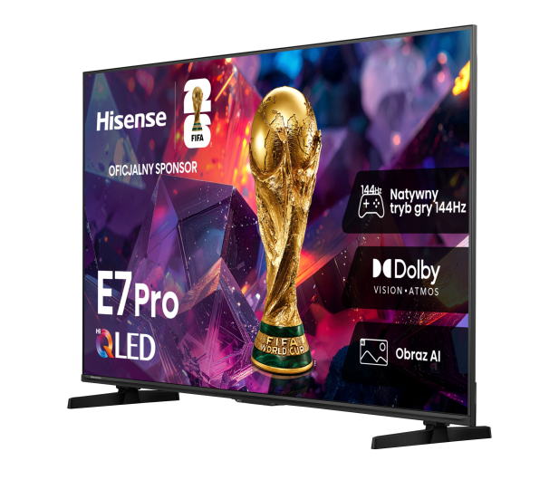 Hisense 85E7S PRO 85" 4K  QLED 144 Hz Smart TV Dolby Vision Atmos - 1527276 - zdjęcie 4